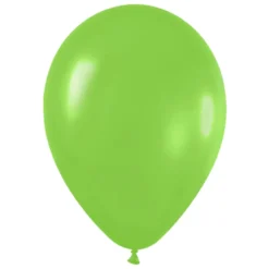 Pack de 100 Globos Verde Lima 12cm