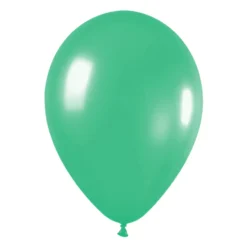 Pack de 50 globos verde mate