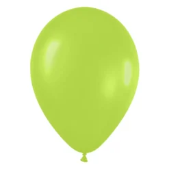 Pack de 50 Globos Verde Neón 30 cm
