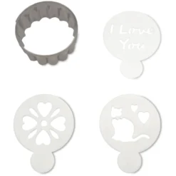 Pack Galletas con Stencils y Cortador