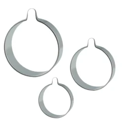 Pack 3 Cortadores Bolas de Navidad Redondas