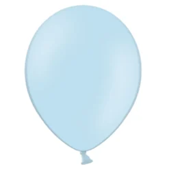 Pack de 10 Globos Azul Bebé Pastel 30 cm
