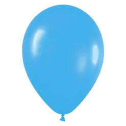 Pack de 10 Globos Azul Mate 30 cm