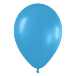 Pack de 12 Globos Azul Neon 30 cm
