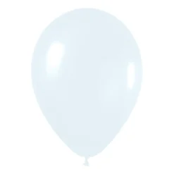 Pack de 10 Globos color Blanco Mate