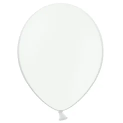 Pack de 50 Globos color Blanco Mate