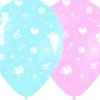 Pack de 10 globos Colores Pastel Bebé 13 cm