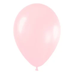 Pack de 12 Globos Rosa Satinado 30 cm
