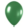 Pack de 50 Globos Verde Metalizado