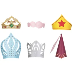 Pack de 6 Mini Sombreros de Fiesta Niñas