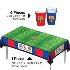 Pack Fiesta Cumpleaños FC Barcelona 44 piezas