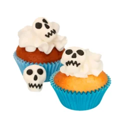 Pack 8 Figuras Decorativas de Azúcar Calaveras