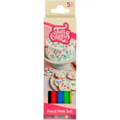 Pack 5 Rotuladores Comestibles Funcakes
