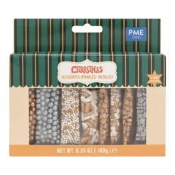Pack 30 Sprinkles Surtidos Metálicos 180 g - PME