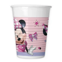 Pack 8 vasos Minnie Mouse