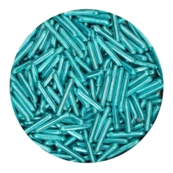 Palitos de Azúcar Azul Metalizado XL 70 gr - Funcakes