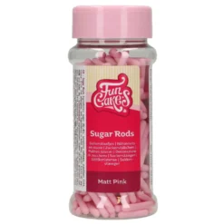Palitos de Azúcar Rosa Mate XL 70 gr
