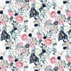 Papel Comestible Flores Modelo F