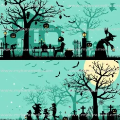 Papel Comestible Halloween Modelo A