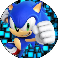Papel Comestible 20 cm Sonic2