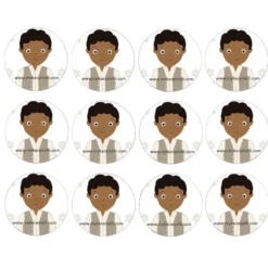 Papel de Azúcar Comunión Niño Modelo P 6 cm