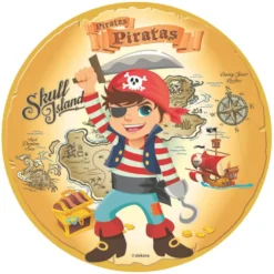 Papel de oblea Piratas Modelo A
