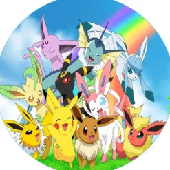 Papel de Oblea Pokémon de 20 cm Mod A