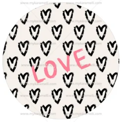 Papel de Oblea San Valentín Modelo F 20 cm