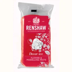 Pasta de Flores Rojo Clavel Renshaw 250gr