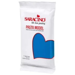 Pasta de modelar Saracino - Azul 1 kg