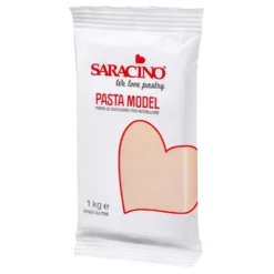 Pasta de modelar Saracino - beige rosado 1 Kg