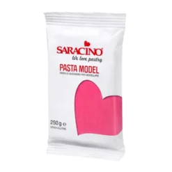 Pasta de Modelar Saracino - fucsia 250 g