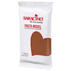 Pasta de modelar Saracino - marron 1 kg