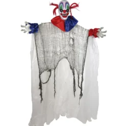 Payaso Terror Colgante con Luz, Sonido y Movimiento