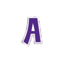 Pegatina para Globos Letra A Morado