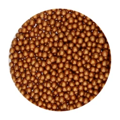 Perlas de Azúcar Blandas Bronce / Oro 6 gr - Funcakes