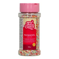 Perlas de Azúcar Nonpareils Mix Colores 80 gr - Funcakes