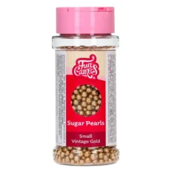 Perlas de Azúcar Oro Vintage 80 gr - Funcakes