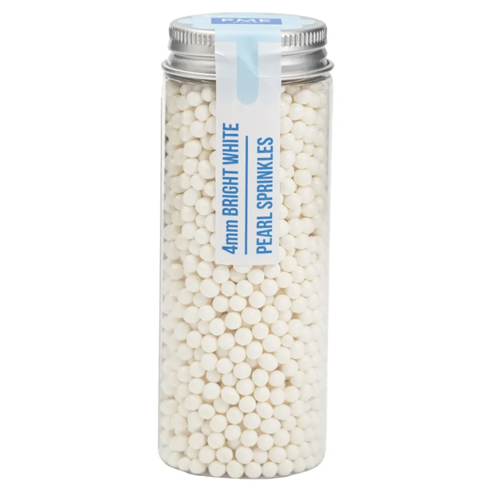Perlas de Azúcar Blanco Perlado 4 mm - 74 gr - PME