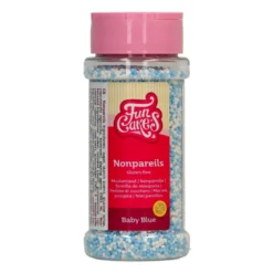Perlas de Azúcar Nonpareils Mix Azul Bebe 80 gr
