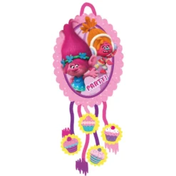 Piñata de Tiras Trolls 28 cm