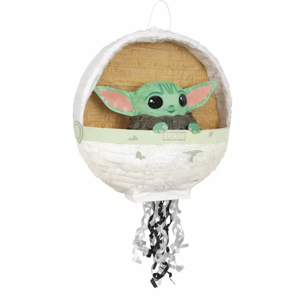 Piñata Baby Yoda 3D 43 cm