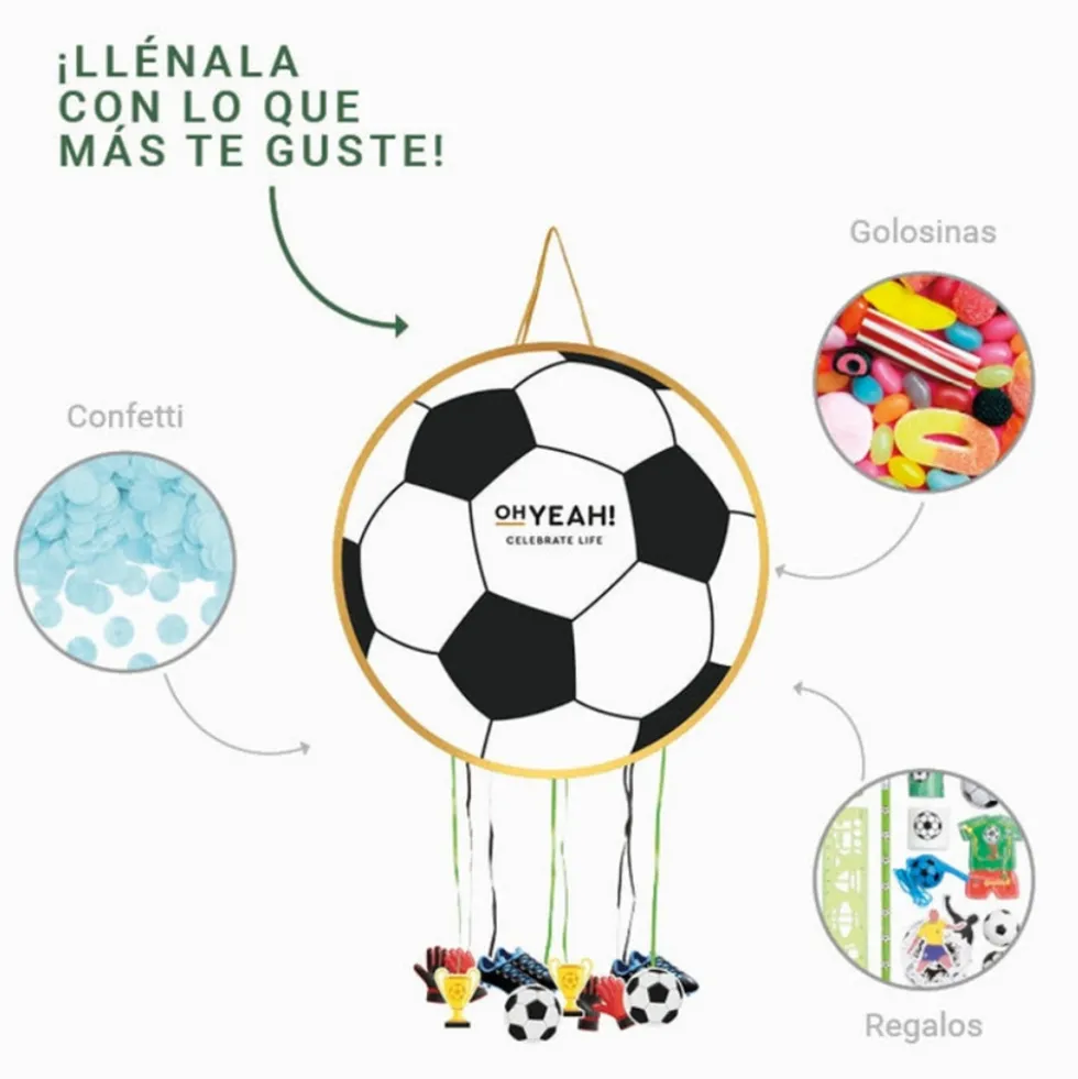 Piñata Fútbol Gool 43 cm