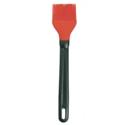 Pincel Plano Alimentario Pelo de Silicona Rojo
