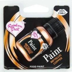 Pintura Comestible Metalizada Cobre 25 gr