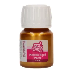 Pintura Comestible Oro Metalizado 30 ml