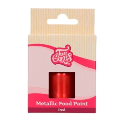 Pintura Comestible Rojo Metalizado 30 ml
