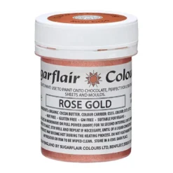 Pintura para Chocolate Oro Rosado