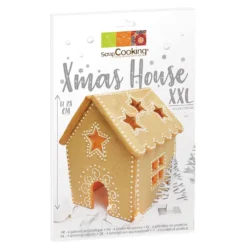 Plantillas para Galletas Casa de Navidad 28 cm