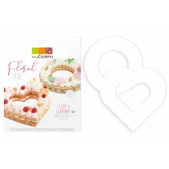 Plantillas para Tartas Corazón y Corona - Scrapcooking